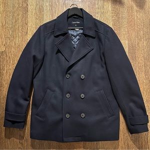LAST MONTH: Men’s Calvin Klein Black Classic Peacoat